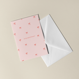 Bow Maid of Honour Proposal Card