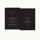 Celine Details & RSVP Card