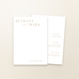 Bethany Main Invitation