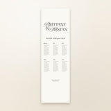Brittany Fabric Seating Chart