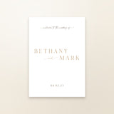 Bethany Welcome Sign