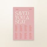 Maisy Seating Chart