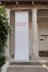 Rose Fabric Seating Chart