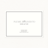 Brittany Printed Envelope - Invitation Size