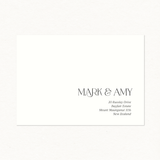Celine Printed Envelope - Invitation Size