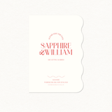 Sapphire Save The Date