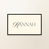 Brittany Place Card