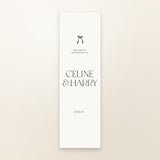 Celine Fabric Welcome Sign