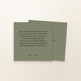 Fern Main Invitation