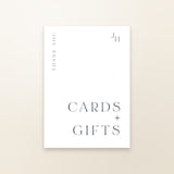 Jane Cards & Gifts Sign
