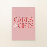 Maisy Cards and Gifts Sign