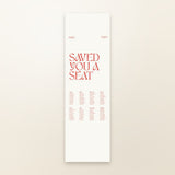 Maisy Fabric Seating Chart
