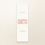 Maisy Fabric Welcome Sign