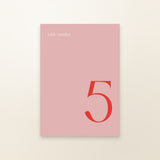 Maisy Table Number