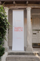 Maisy Fabric Welcome Sign