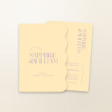 Sapphire Main Invitation