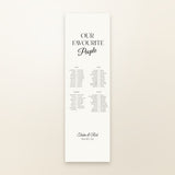 Tasha Fabric Seating Chart