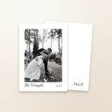 The Newlyweds Thank You Card