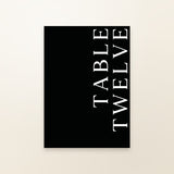 Vera Table Number